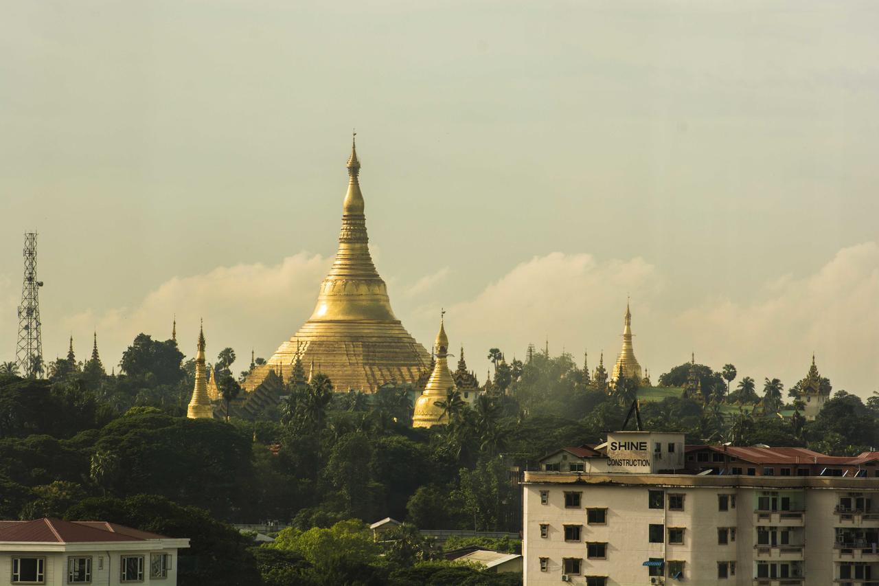 Asia Plaza Hotel Yangon Exterior foto